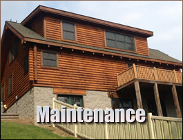  Cincinnati, Ohio Log Home Maintenance